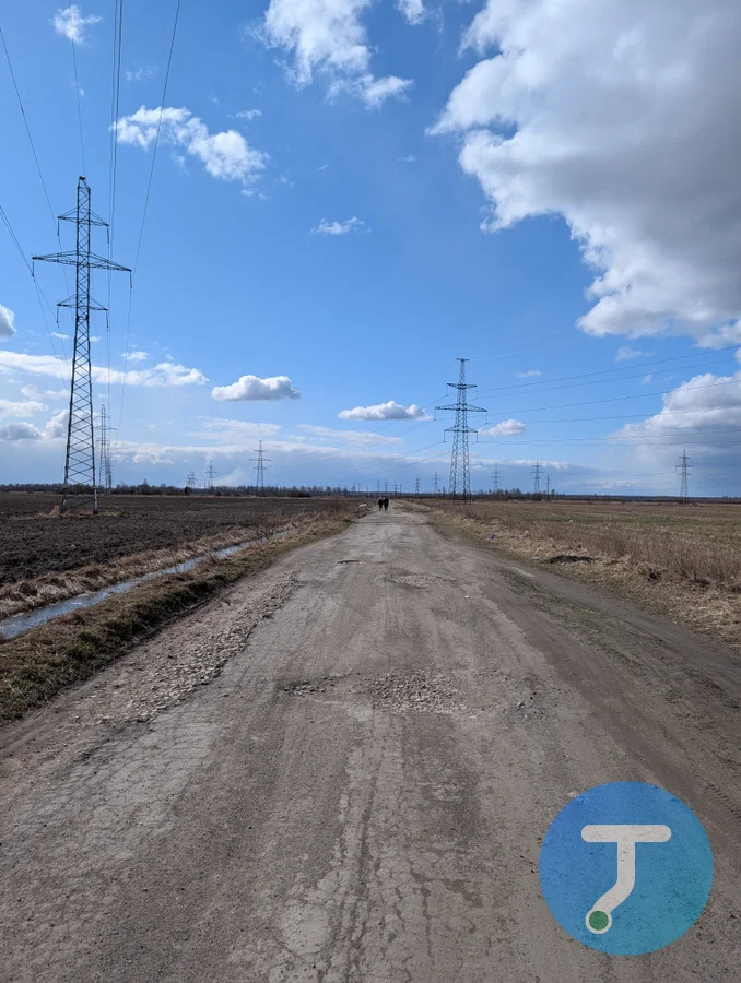 Фото с маршрута БК: Дорога в Саблино